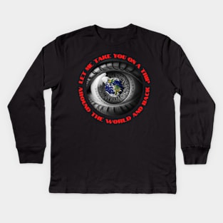 World in my Eyes Merch Kids Long Sleeve T-Shirt